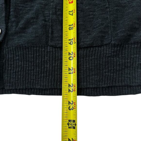 Eileen Fisher Charcoal Organic Cardigan Women's Sweater Size Small | 62-61 - Picture 6 of 6